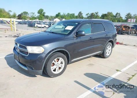 2012 Dodge Durango Sxt из США, поврежденный, VIN 1C4RDHAG4CC261527